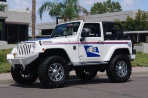 Modified Power Wheels – copper jeep turns police jeep