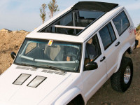 Street Beat Custom Jeep Cherokee Sunroof Install White Exterior …