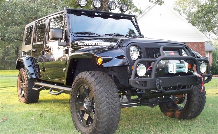 2008 Jeep Rubicon quotStealthquot – Little Rock AR owned by …