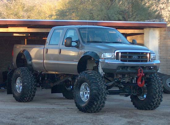 Custom fabrication of Lifted Trucks and Jeeps