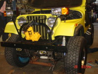 Plow 2558 custom install on 1982 Lifted Jeep Scrambler CJ8   got …