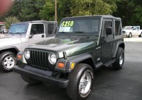 1997 Jeep Wrangler 4wd Custom Sport Utility-Olive Green-Manual …