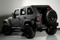 Lifted 2013 Jeep Wrangler Unlimited Custom Leather Kevlar Coated