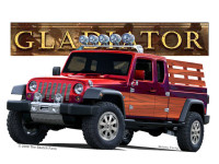 Shlomo Fattal Custom Jeep Pickup Truck Rendering Photo 9  got 4 x 4