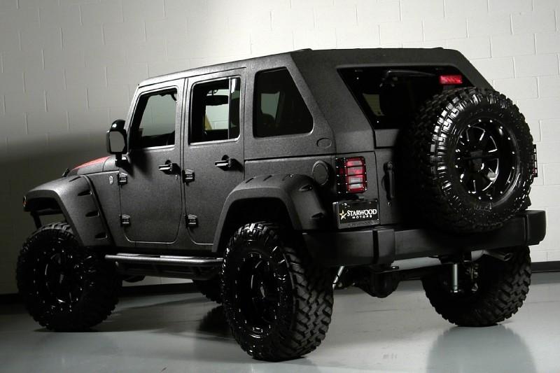 Lifted 2013 Jeep Wrangler Unlimited Custom Leather Kevlar Coated …