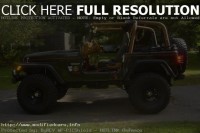 Lifted Jeep Wrangler Yj Sahara  Modified Cars