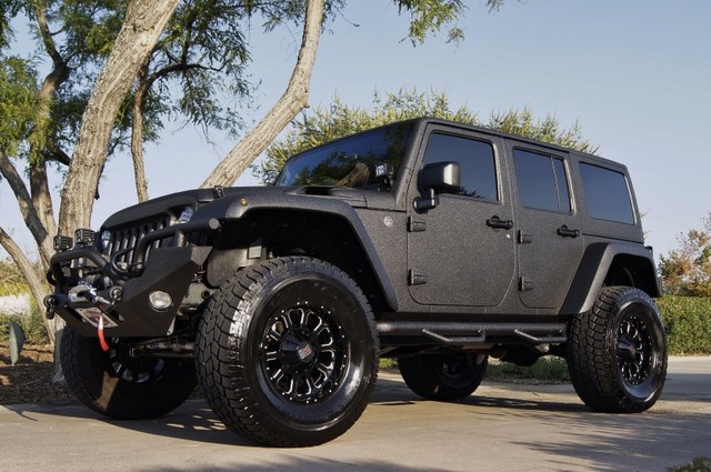 Jeep-wrangler-rubicon-unlimited-black  Car WallpapersCar Wallpapers