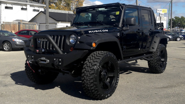 2014 Jeep Wrangler Rubicon Unlimited for Sale Black  got 4 x 4