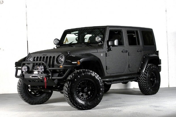 Custom Jeep Wrangler Unlimited with Kevlar Paint by Starwood Motor …