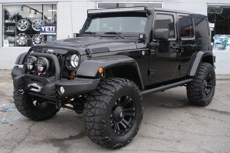 2013 Custom Black Jeep Wrangler Unlimited Rubicon For Sale  got 4 …