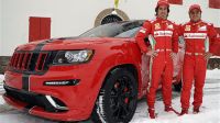 Custom Jeep Grand Cherokee SRT8s Given To Ferrari’s F1 Superstars
