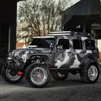 Custom Camouflaged Lifted Jeep – Off Road Wheels