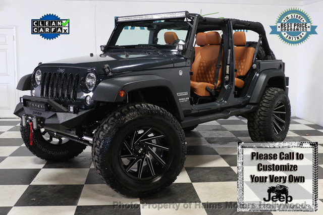2017 Jeep Wrangler Unlimited Custom Jeeps SUV for Sale Hollywood …