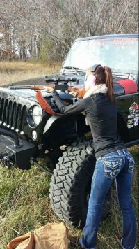 GunGirls on  Custom Guns  Jeep Girl guns Guns