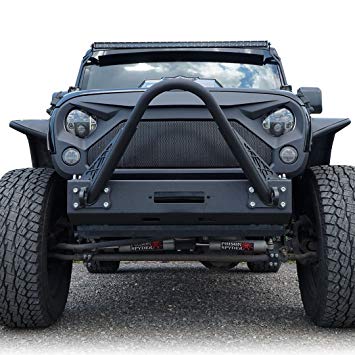Amazon.com GENSSI Aftermarket ABS Custom Grill Big Mouth For Jeep …