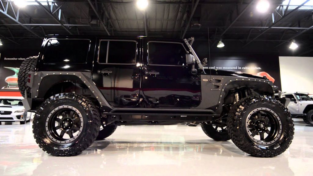 2015 Jeep Wrangler Black with custom accessories – YouTube