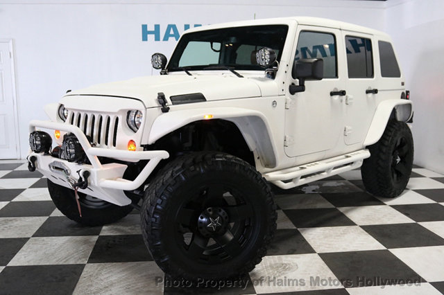 2013 Jeep Wrangler Unlimited Custom Jeeps SUV for Sale Hollywood …