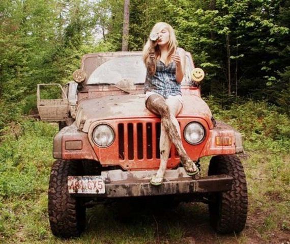 Hot girls Jeeps  Barnorama