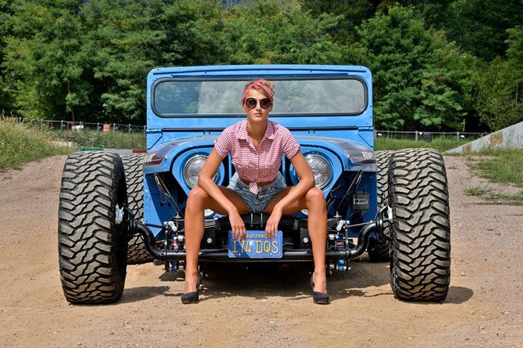Levis CJ Jeep Hot Rod – ThrottleXtreme
