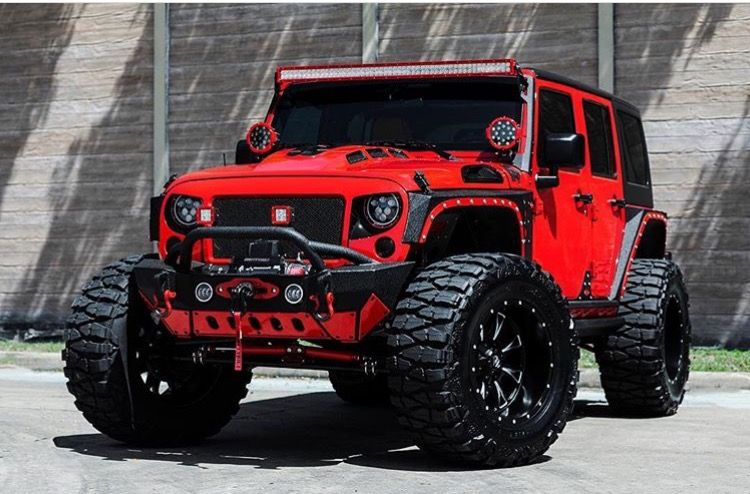 THIS SLEEK JEEPWAS CUSTOMIZED BY AMERICAN CUSTOMS  Jeep …