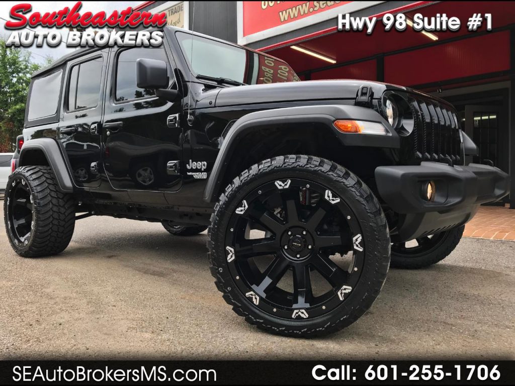 Used 2018 Jeep Wrangler UNLIMITED SPORT 4WD CUSTOM LEVELED for …