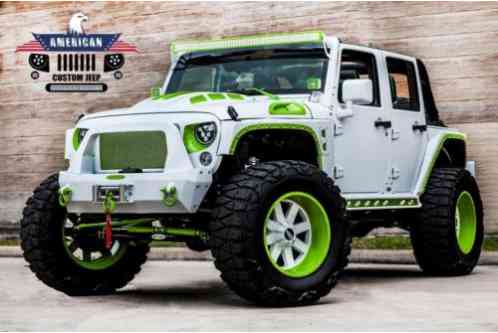 Jeep Wrangler Unlimited Sport 4×4 Custom Paint Matched 2016  Leather