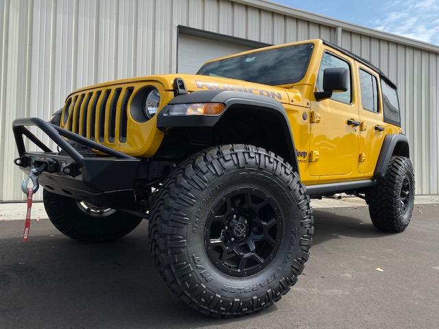 Yellow Jeep Rubicon – for Sale  Cape Fear Customs