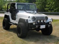 Custom White Jeep TJ  Jeep wrangler tj Jeep tj Jeep wrangler