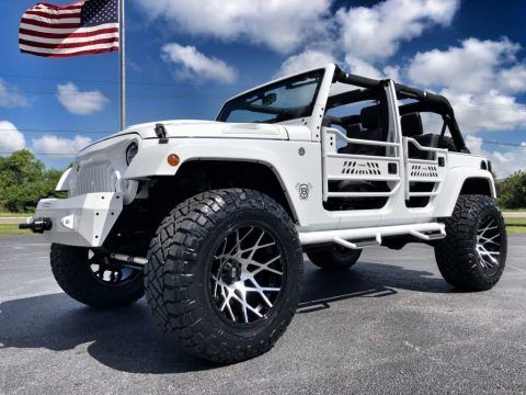 2018 Jeep Wrangler Custom Lifted Sahara White OUT Leather HARDTOP …