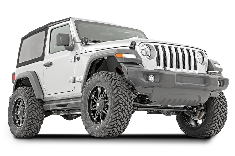ROUGH COUNTRY 3.5in Jeep Suspension Lift Kit w Stage 2 Coils …