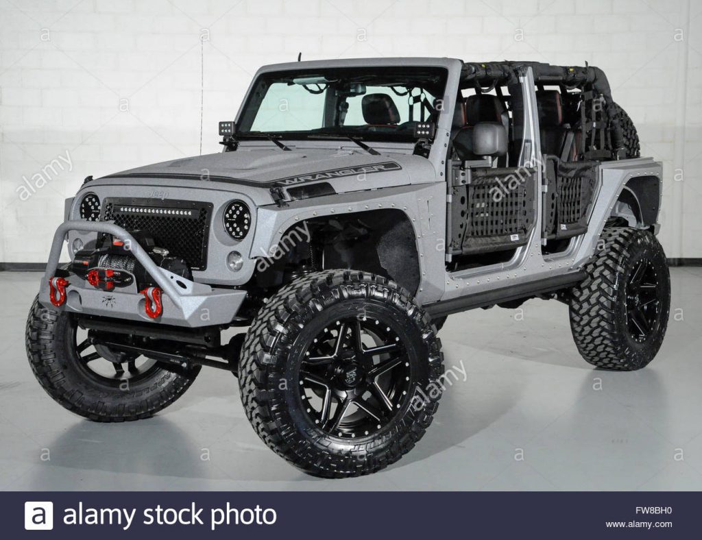 April 1 2016 Custom Jeep Wrangler with custom doors and leather …